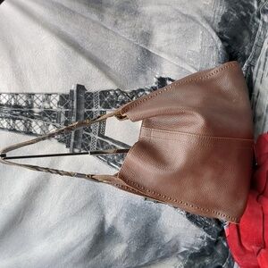 Lucky brand brown leather bag